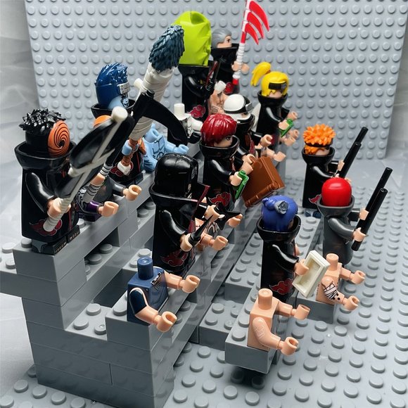 Naruto Akatsuki Custom Minifigures Lot of 11 - Picture 2 of 9